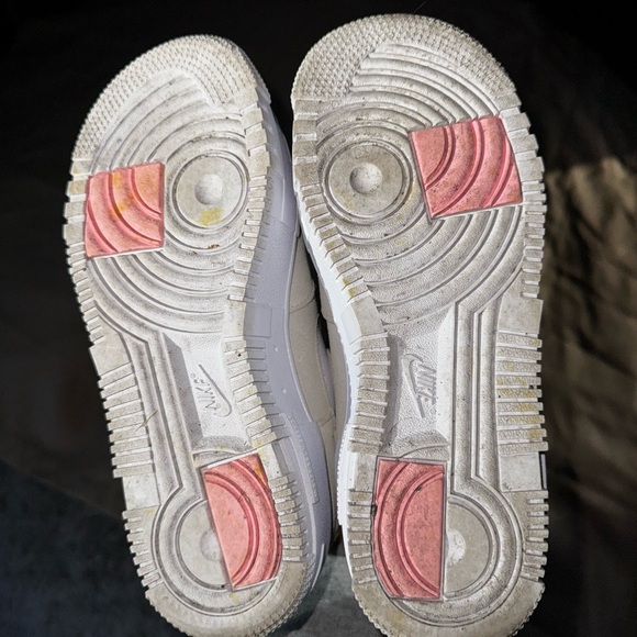 Nike Air Force 1 Pixel sage green, cream with pink accents - Picture 10 of 12